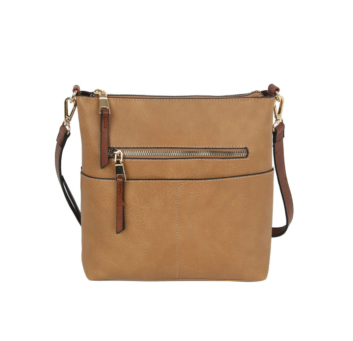 Classic Front Pocket Crossbody Sling Purse - Shop Emma's 