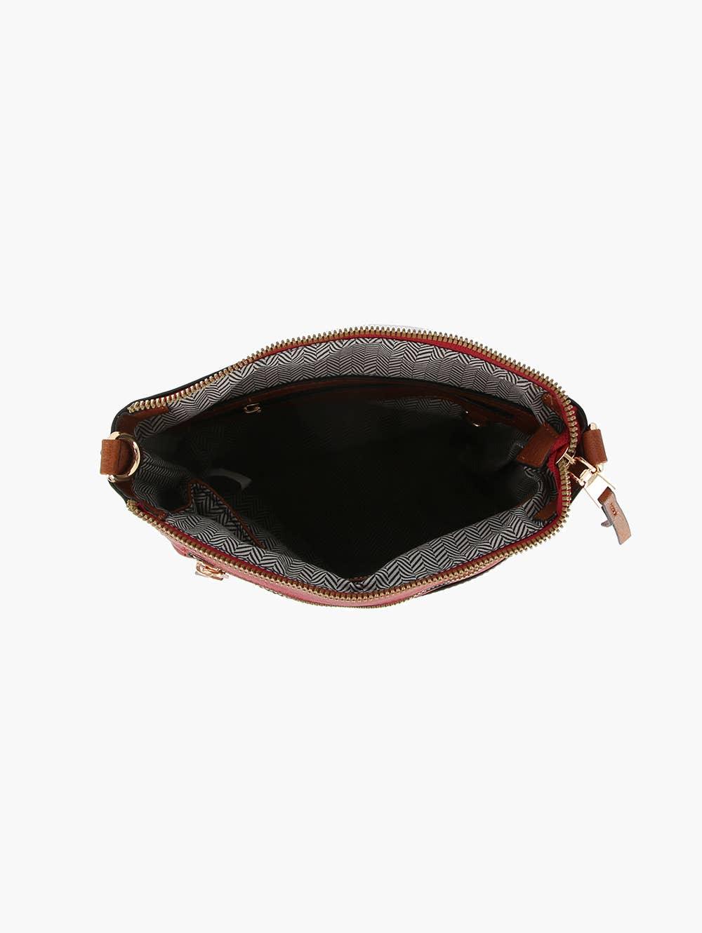 Classic Front Pocket Crossbody Sling Purse - Shop Emma's 