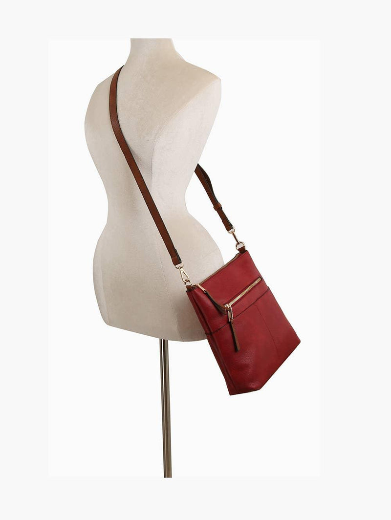 Classic Front Pocket Crossbody Sling Purse - Shop Emma's 