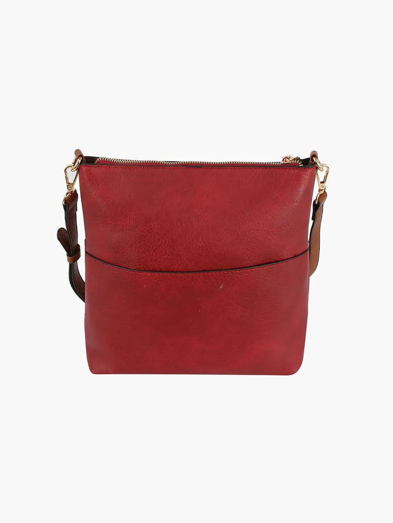 Classic Front Pocket Crossbody Sling Purse - Shop Emma's 