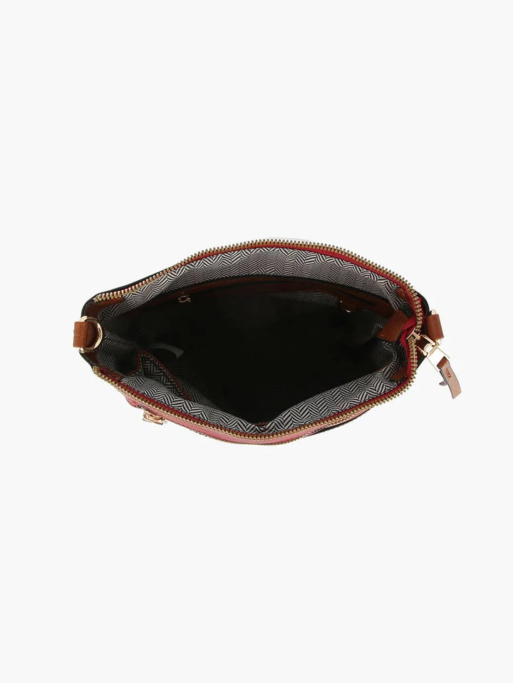 Classic Front Pocket Crossbody Sling Purse - Shop Emma's 