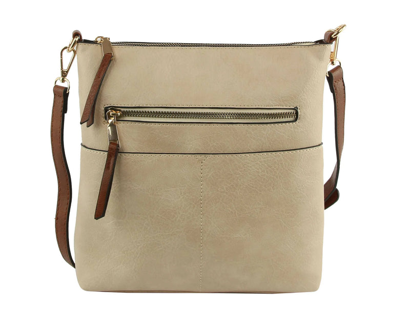 Classic Front Pocket Crossbody Sling Purse - Shop Emma's 