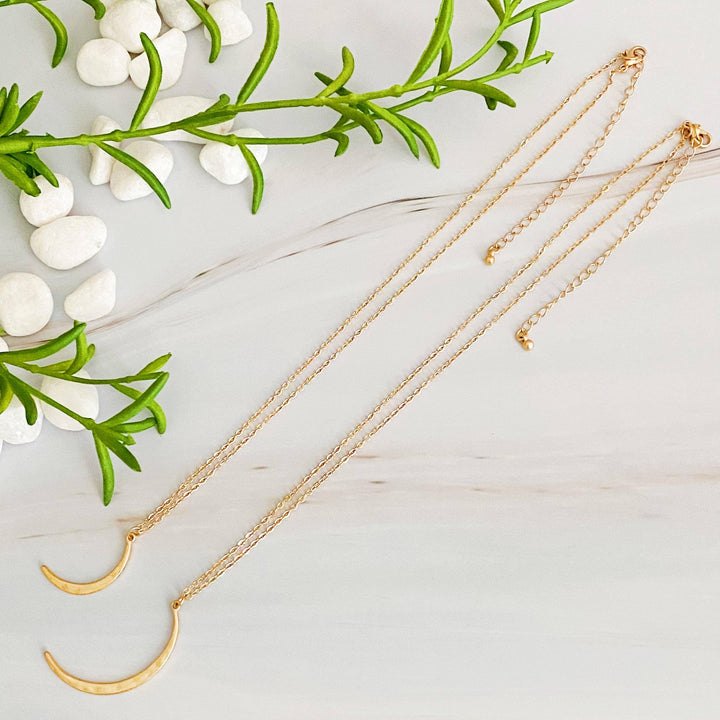 Crescent Duo Necklace Set - Shop Emma's 