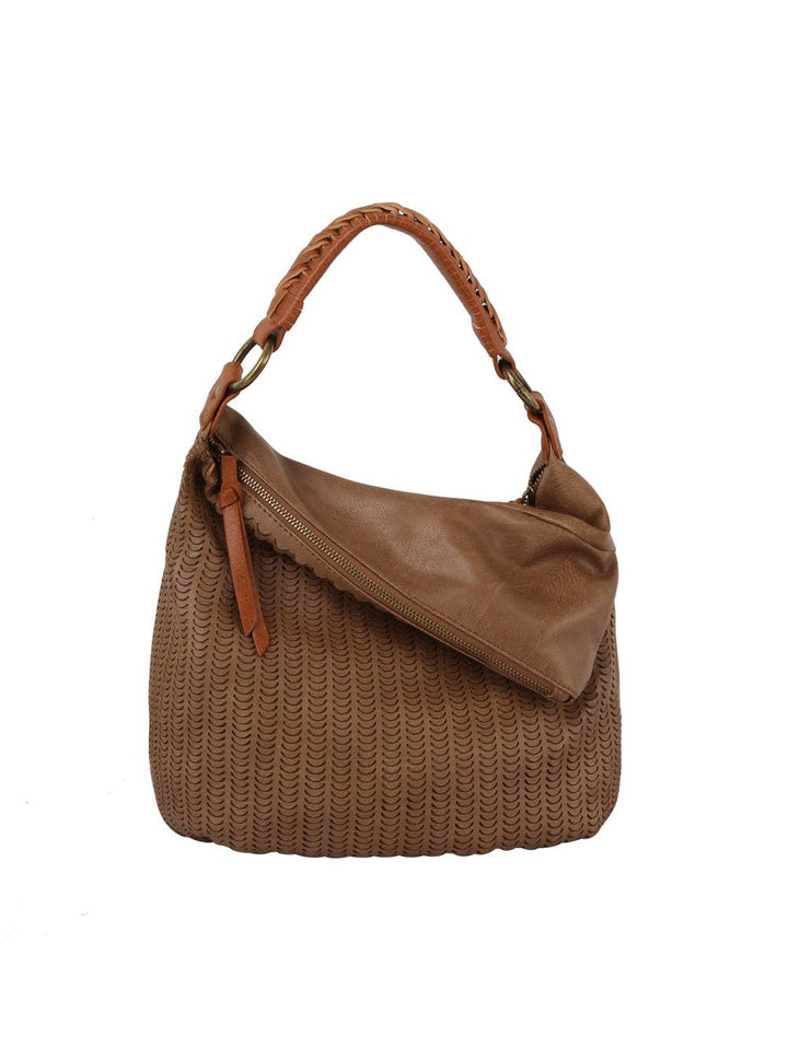 Unique Design Woven Hobo Bag