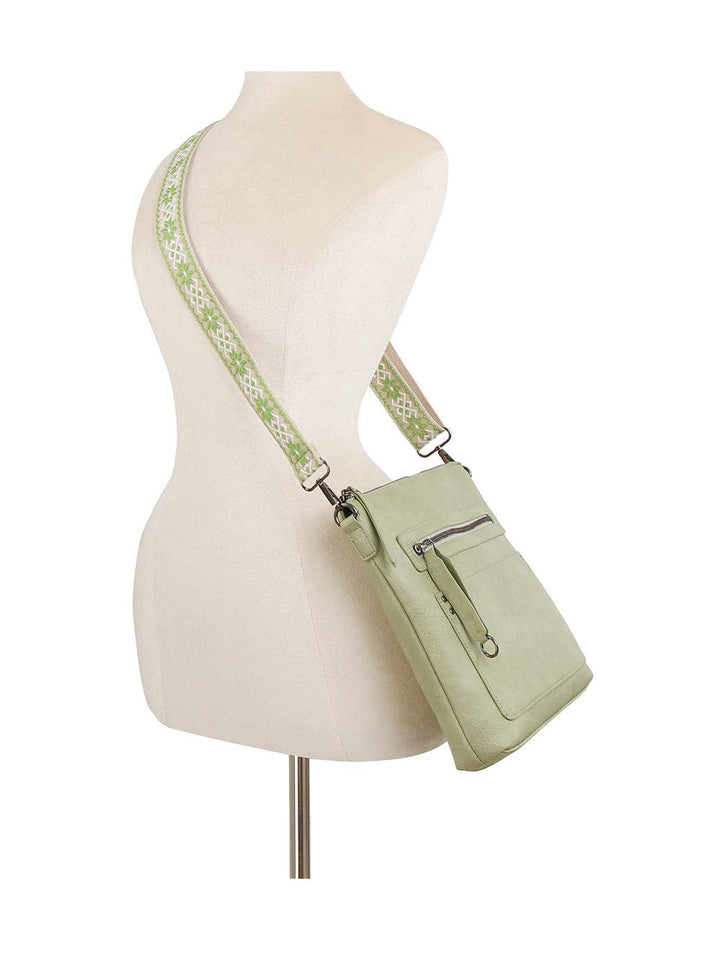 Daily Zip Pocket Guitar Strap Crossbody Bag - Shop Emma's 