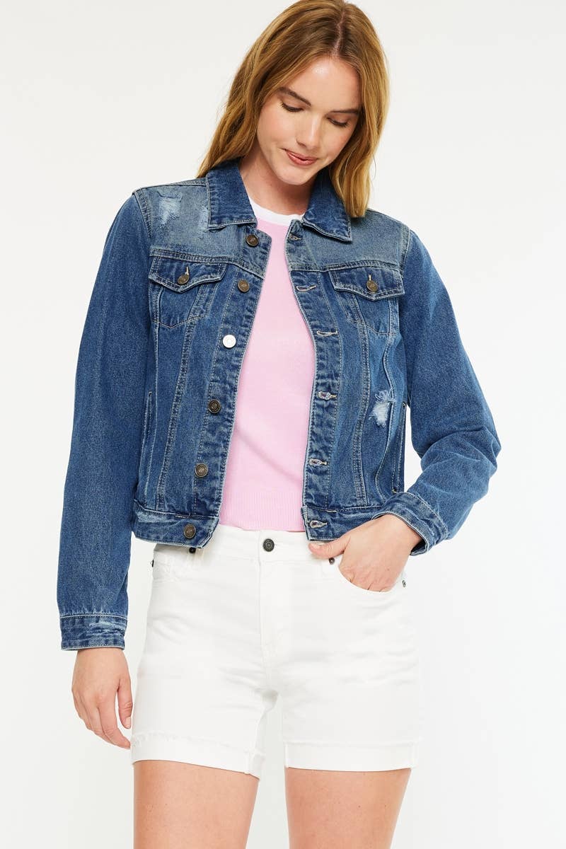 Kan Can USA Denim Jacket in Denim 1