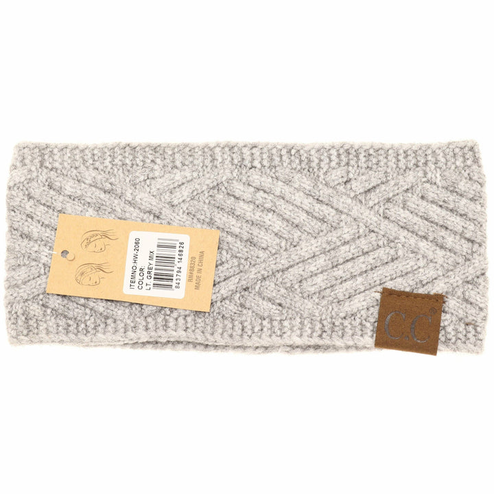 C.C Beanie Diagonal Criss-Cross Headband