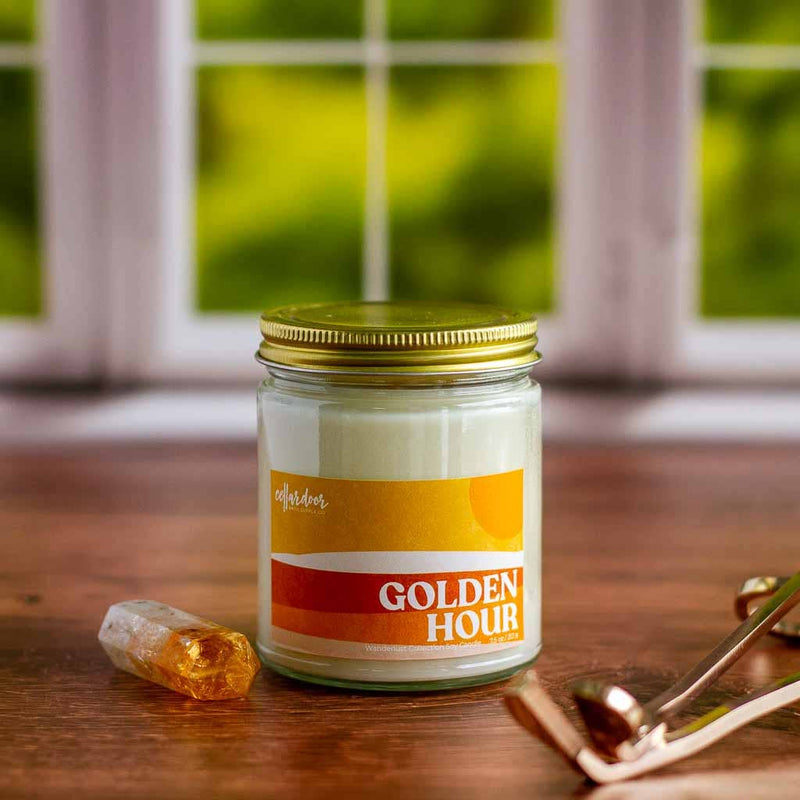 Cellar Door Bath Supply Co. - Golden Hour - 7.5 oz Soy Candle