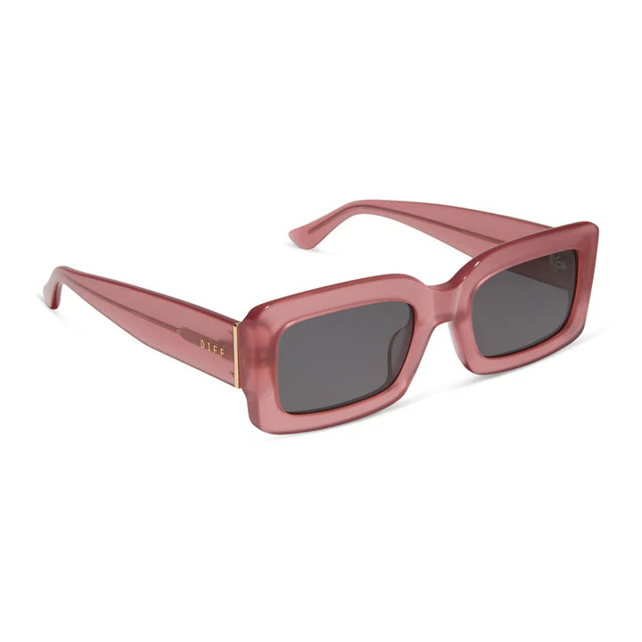 Diff Eyewear Indy Guava Grey Sunglasses 1