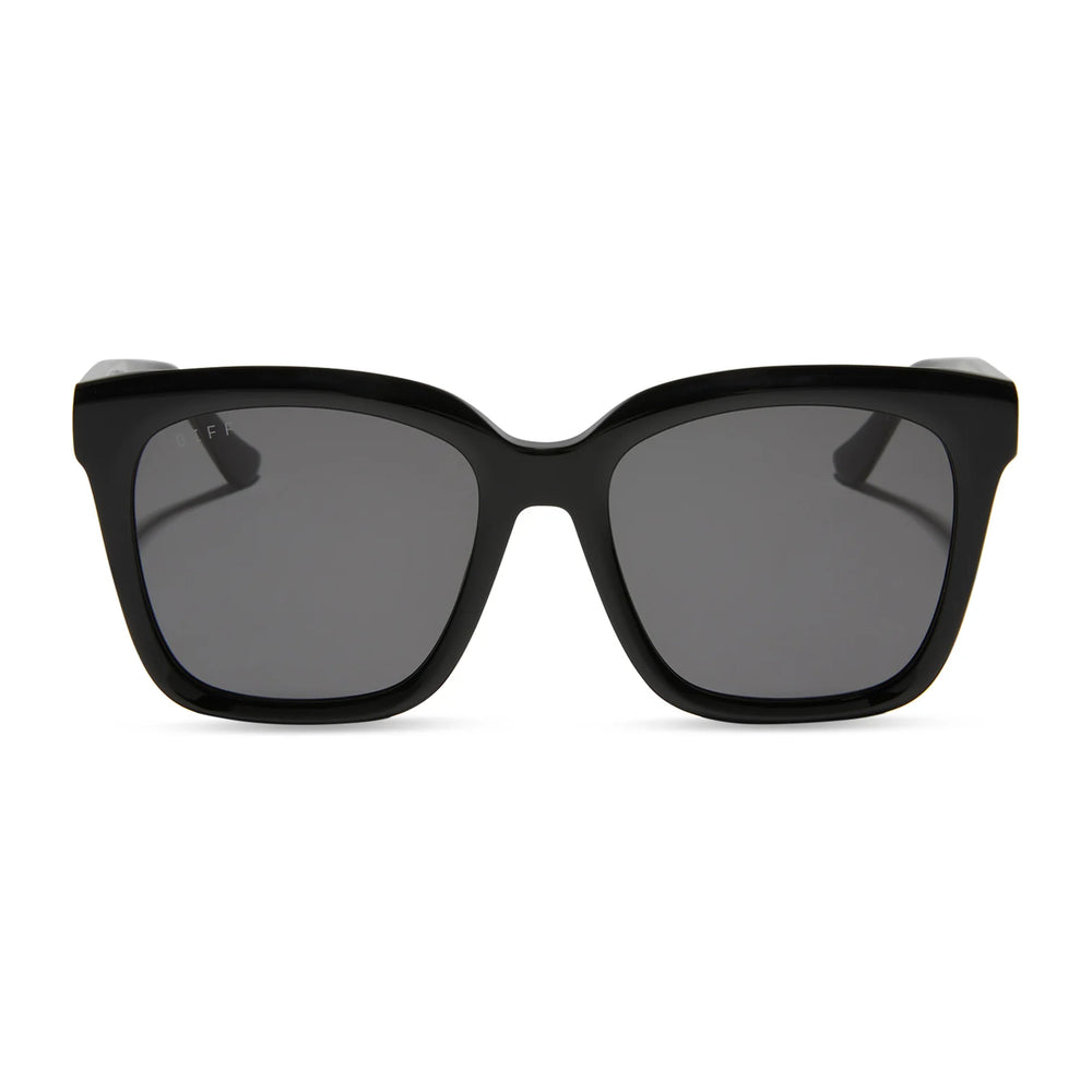 DIFF Meredith Black Grey Sunglasses 