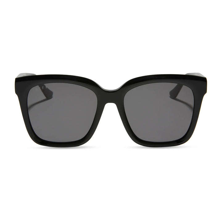 DIFF Meredith Black Grey Sunglasses 