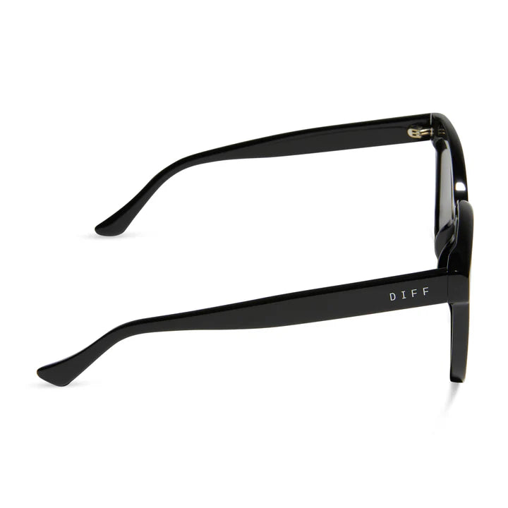 DIFF Meredith Black Grey Sunglasses 1