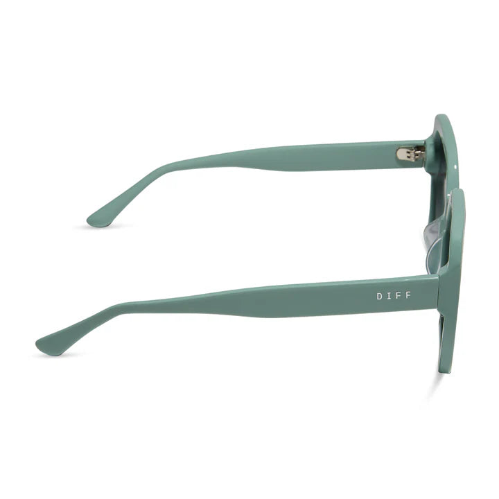 DIFF Presley Steel Teal Grey Gradient Sunglasses 1