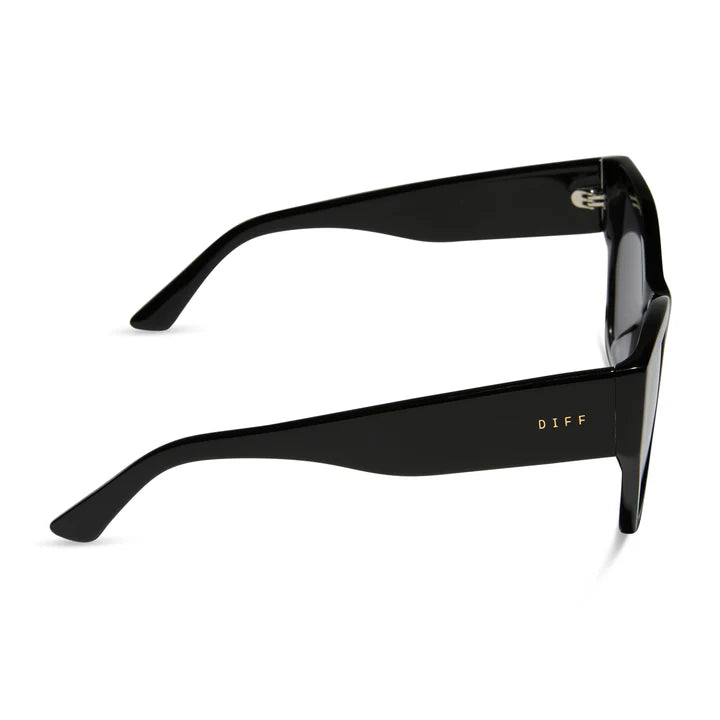 DIFF Vivienne Black Grey Polarized 1