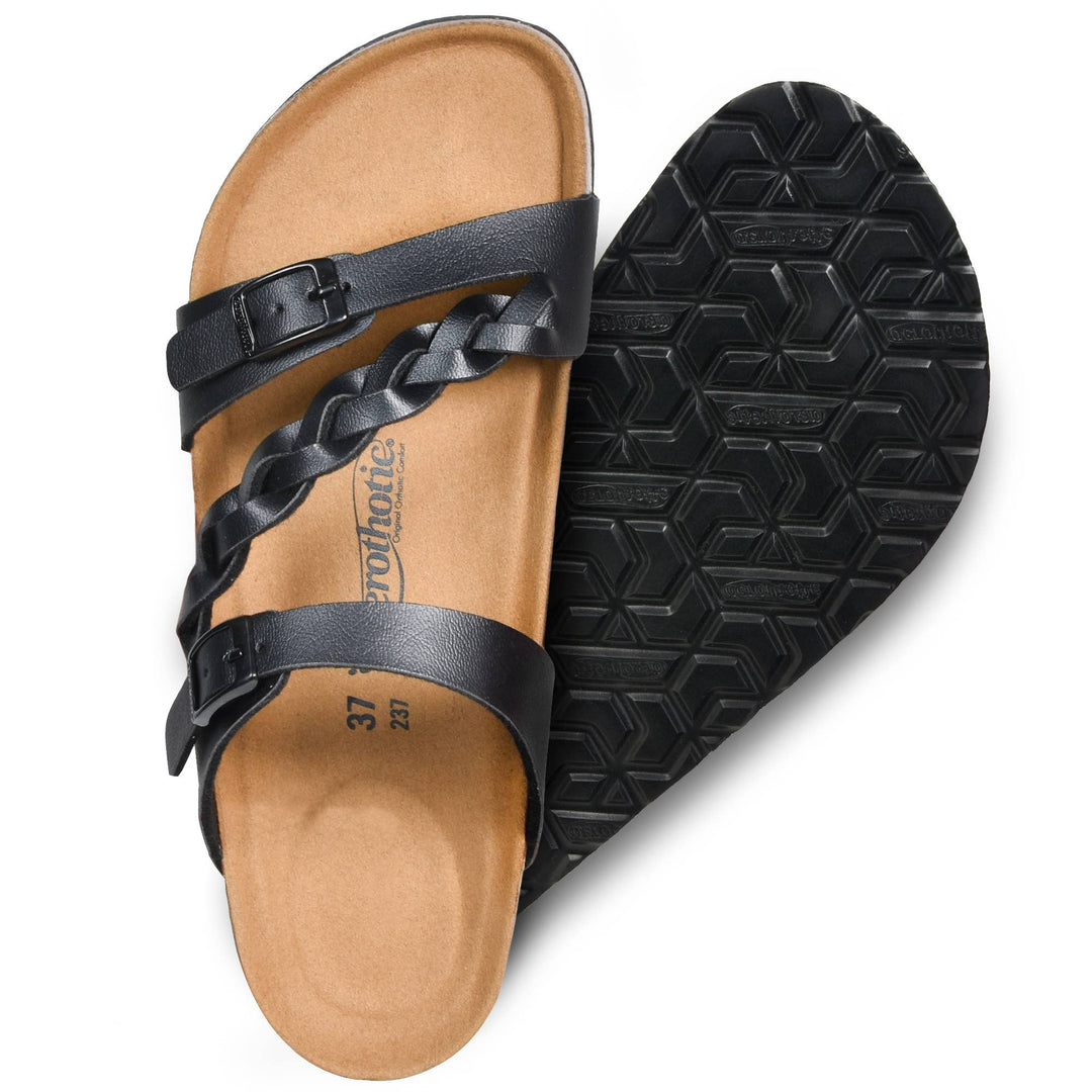 Aerothotic - Viking Strappy Sandals - Black 5