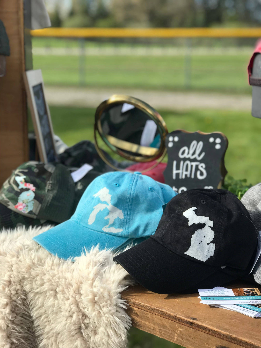 Simply Stated - Michigan Trucker Hat in black and other colors