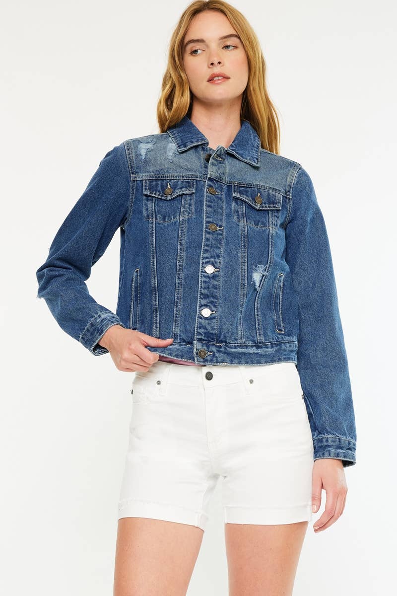 Kan Can USA Denim Jacket in Denim 2