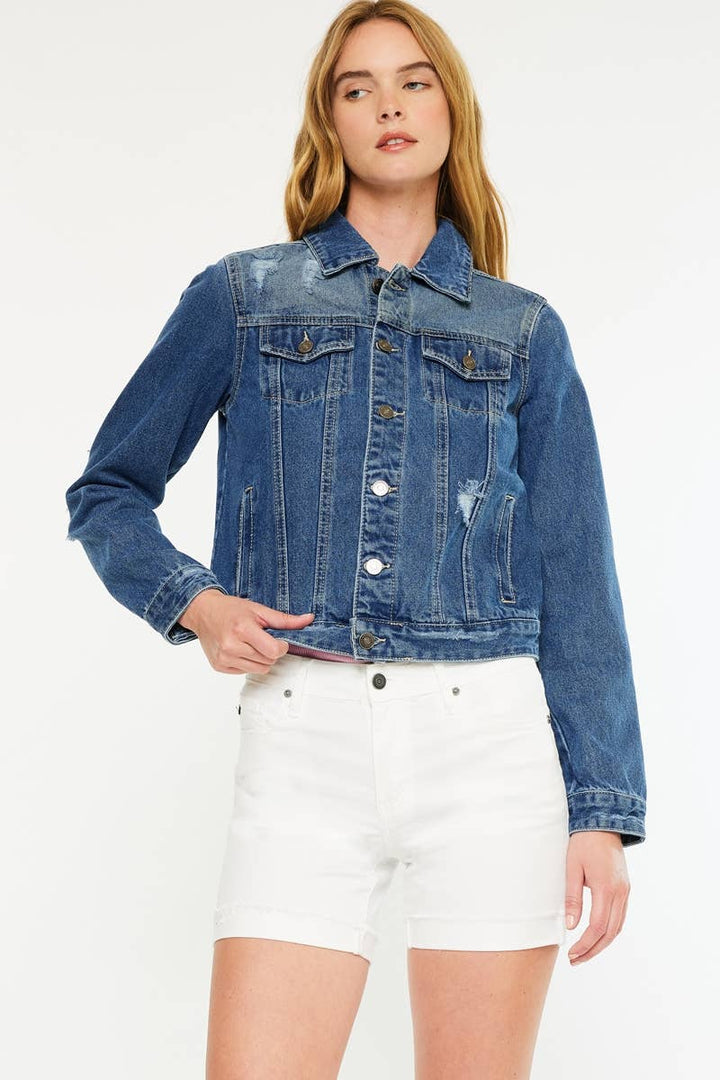 Kan Can USA Denim Jacket in Denim 2