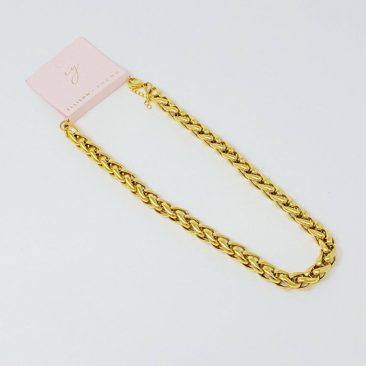 Ellison+Young - Bold And Edgy Chain Necklace