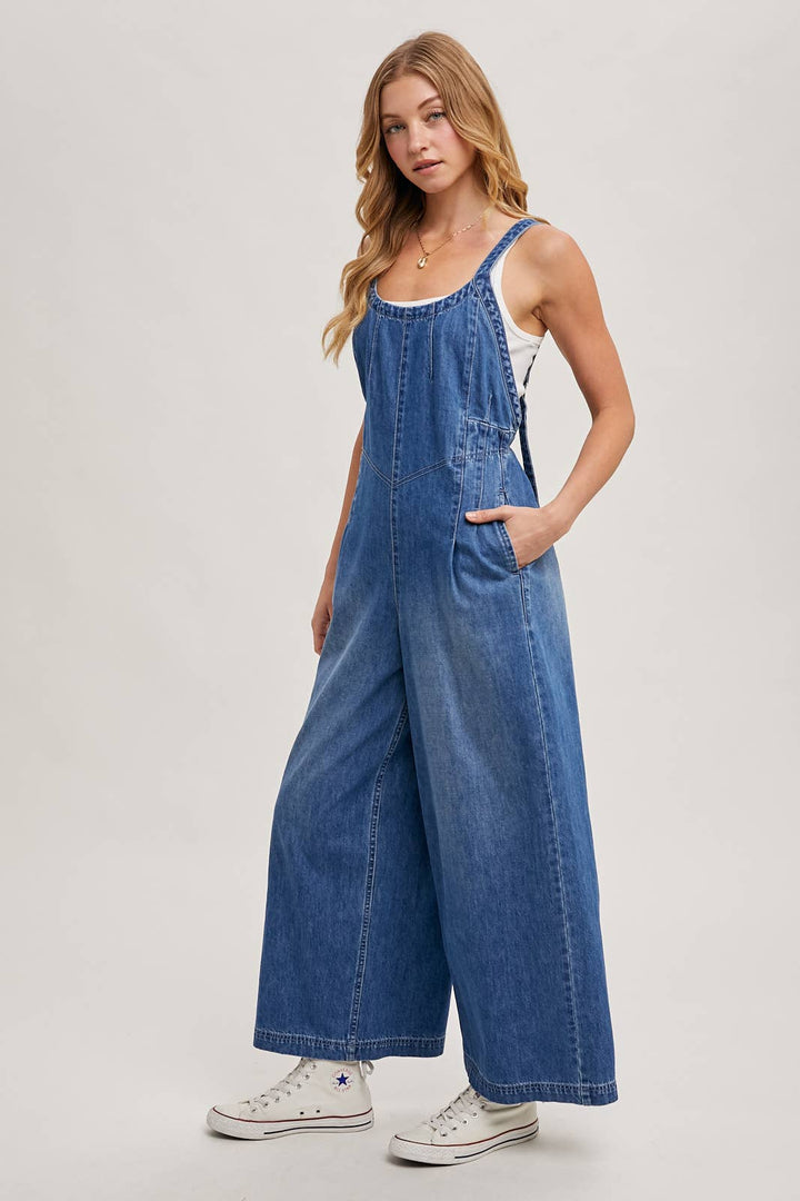 Bluivy Denim Overall Jumpsuit Med.Wash 4