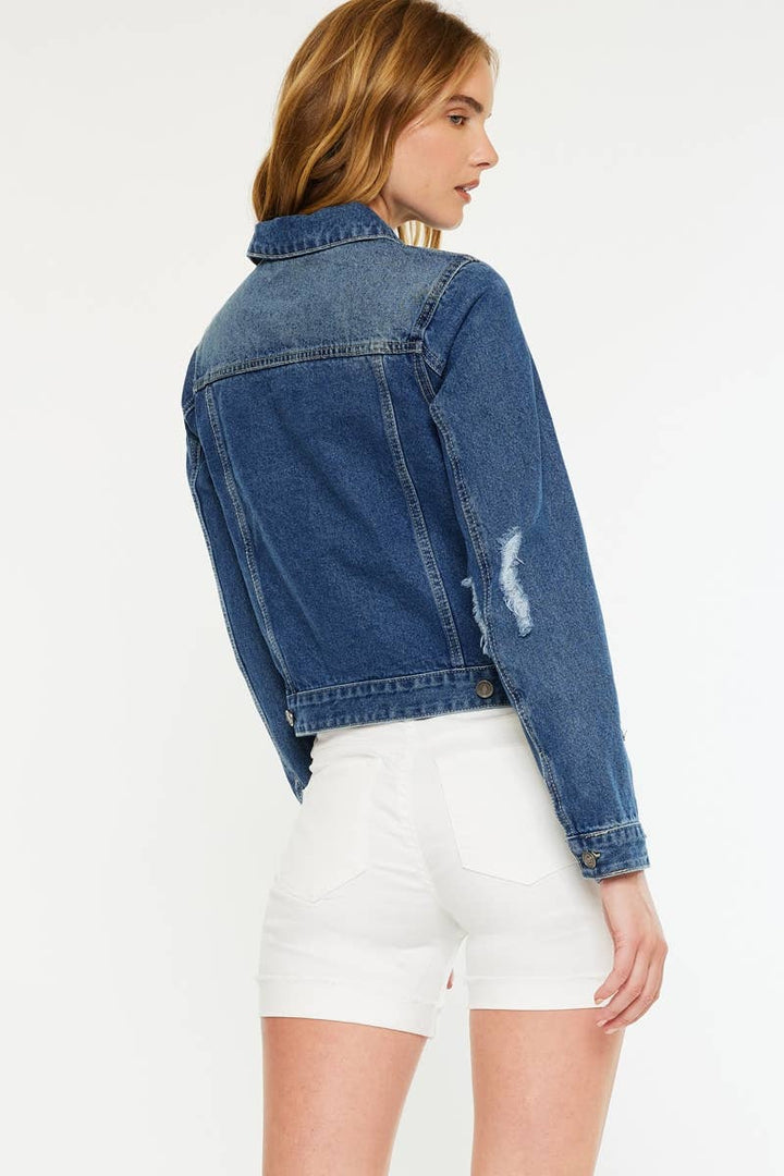Kan Can USA Denim Jacket in Denim 5