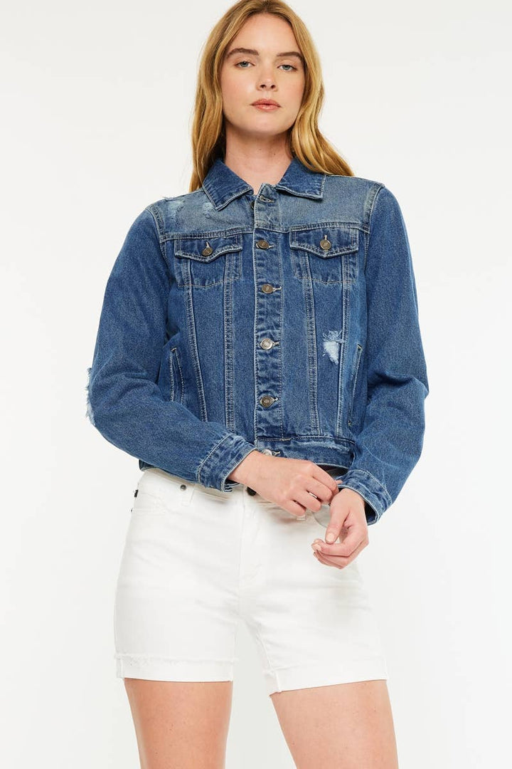 Kan Can USA Denim Jacket in Denim 3