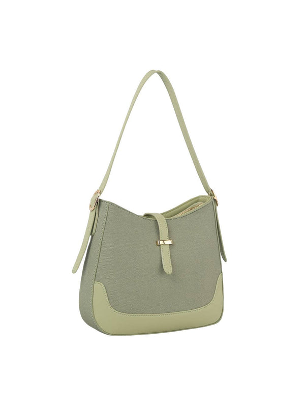 Classic Two Tone Hobo Bag