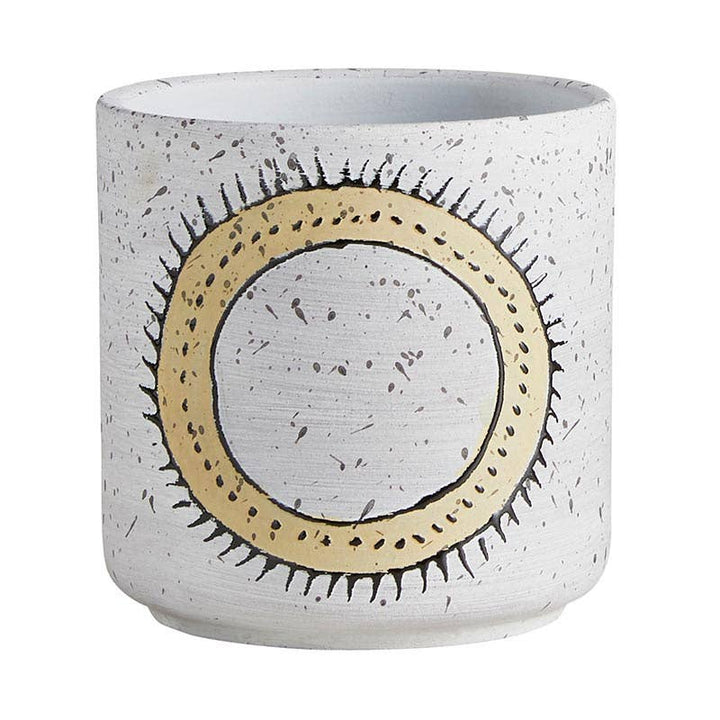 47th & Main - Terracotta Pot with Sun