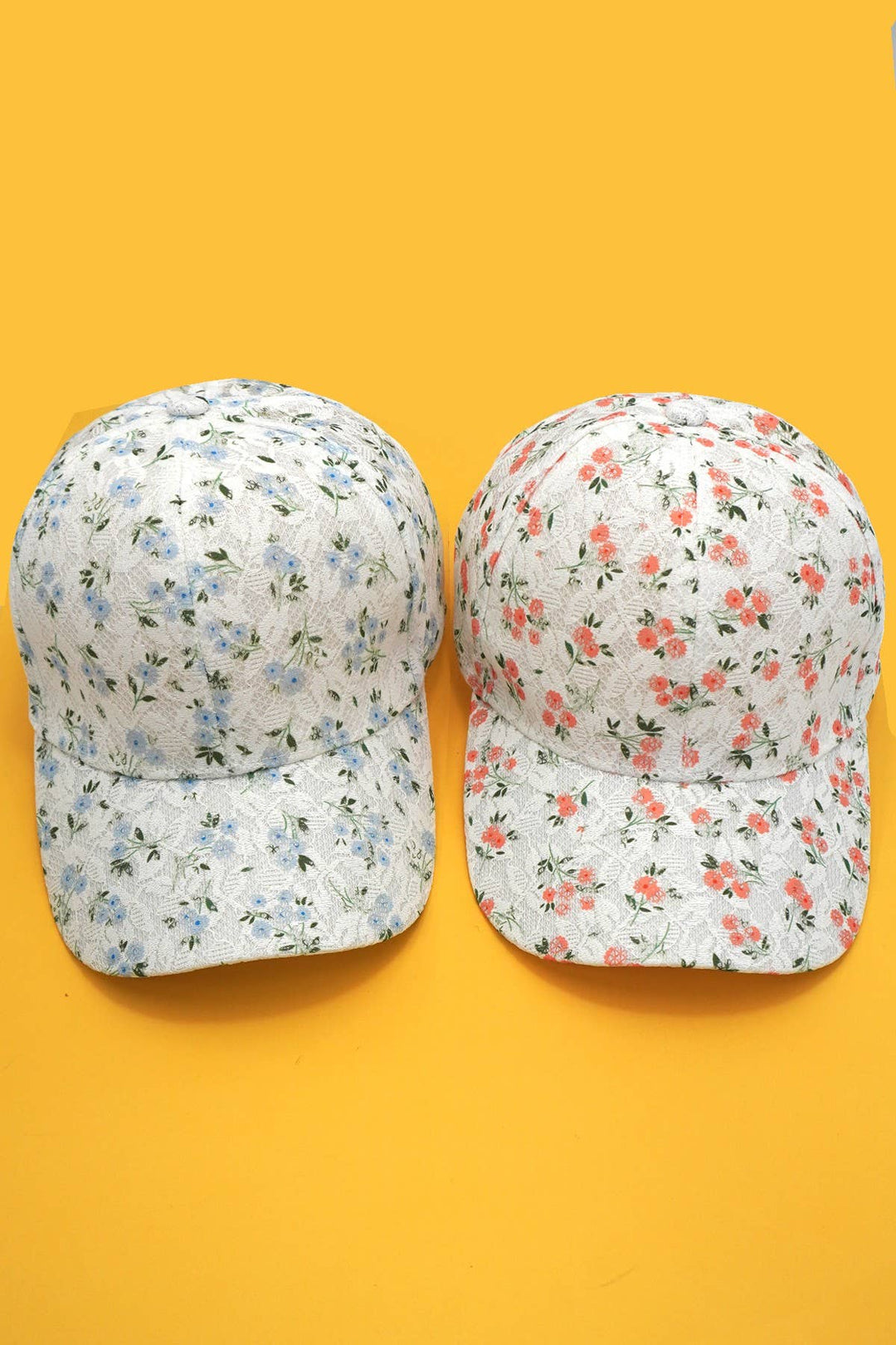 JOSSLYN by wall to wall - Floral Casual Baseball Cap
