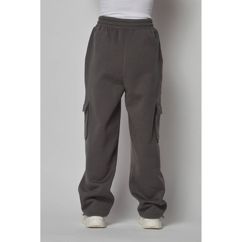 Fleece Lined Cargo Joggers - Shop Emma's 