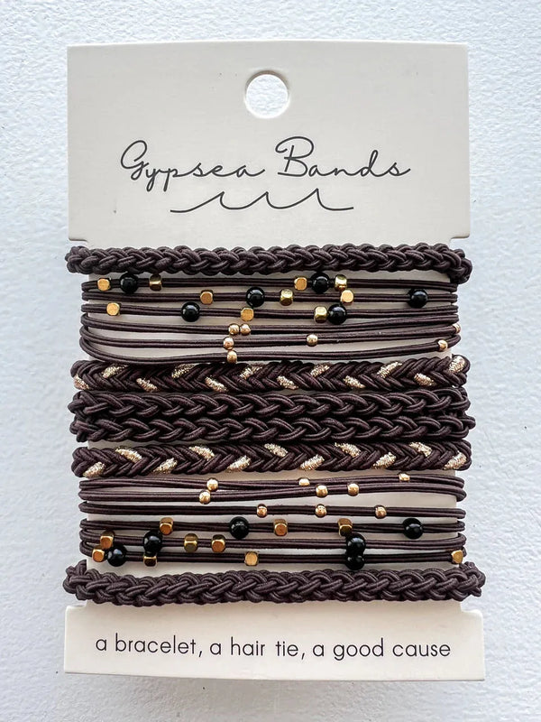 Gypsea Bands Mocha Hairtie Bracelet