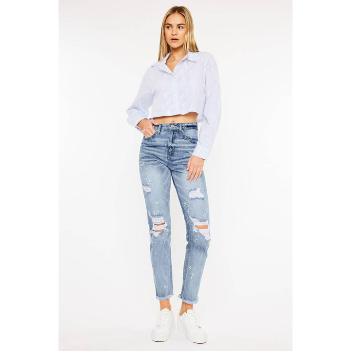 High Rise Slim Jeans - Emma's Boutique