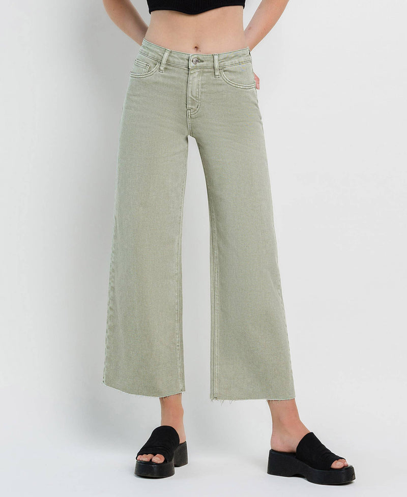 High Rise Wide Leg Jeans - Shop Emma's 