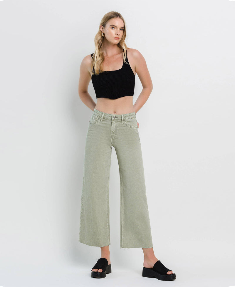 High Rise Wide Leg Jeans - Shop Emma's 