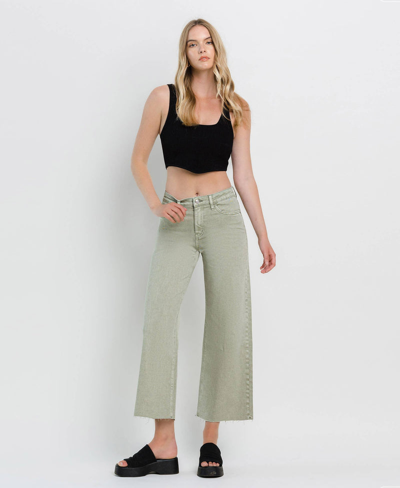 High Rise Wide Leg Jeans - Shop Emma's 