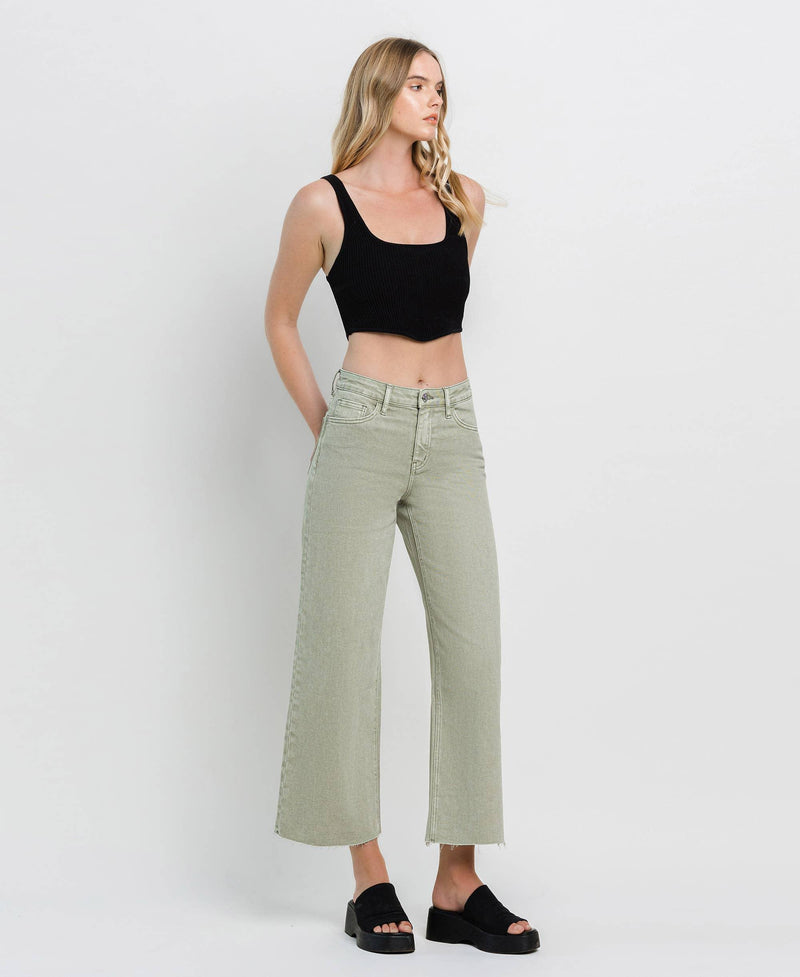 High Rise Wide Leg Jeans - Shop Emma's 