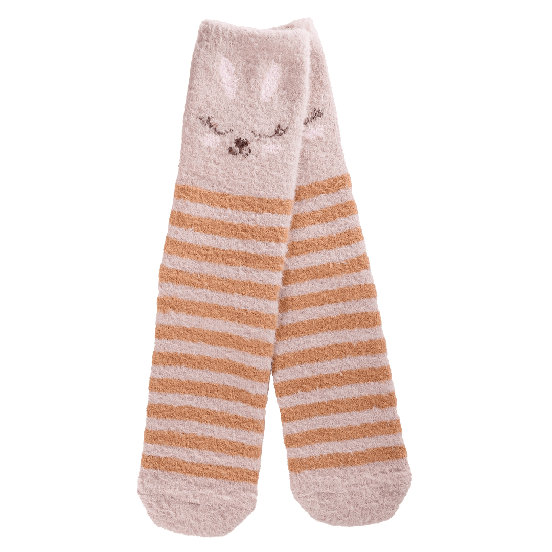 Holiday Spring Feather Crew Socks - Shop Emma's 