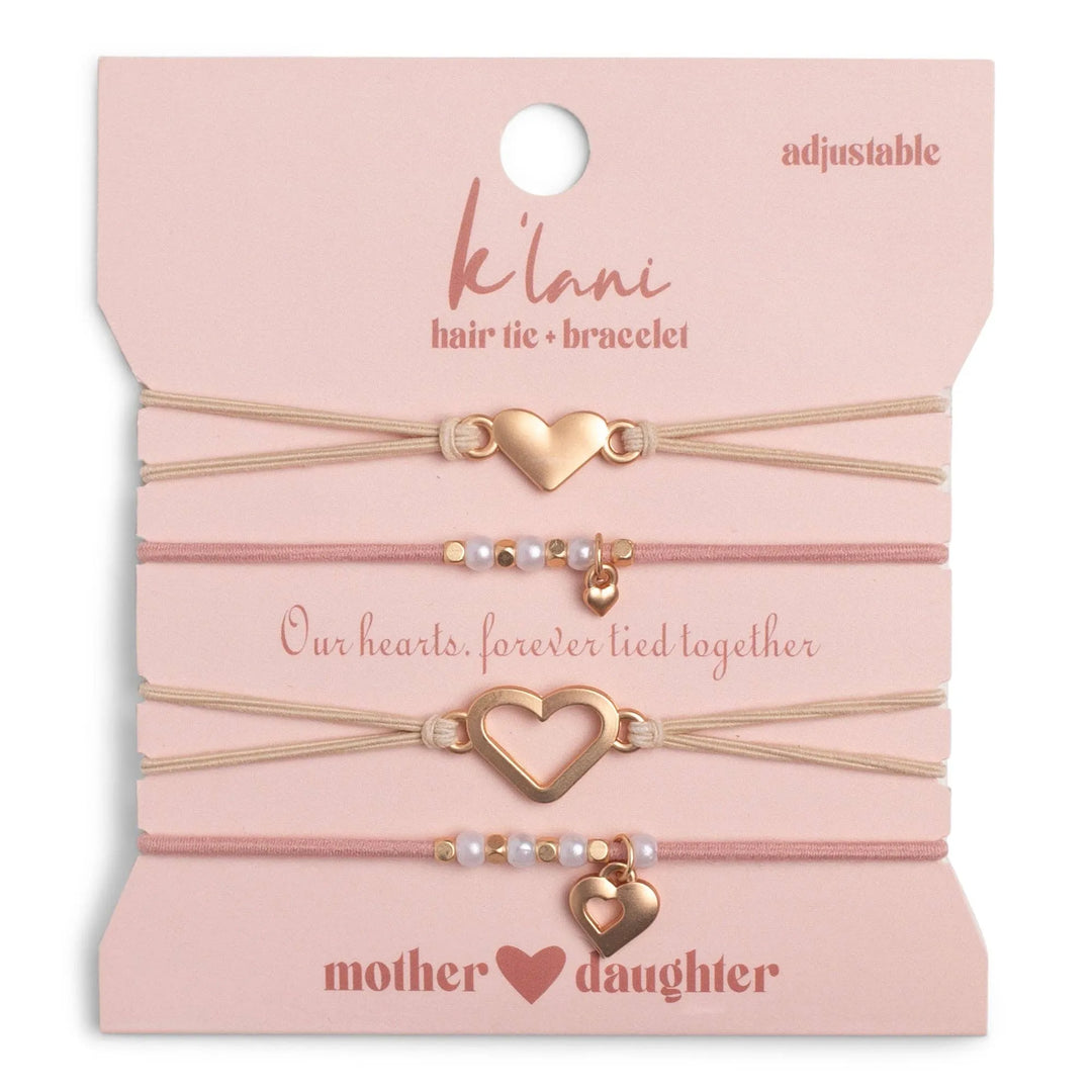 K'Lani hair tie bracelets - Mother / Daughter - Shop Emma's 