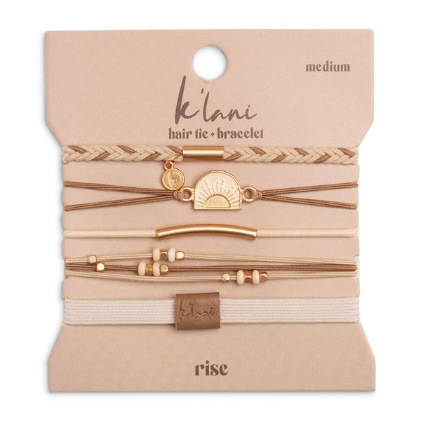 K'Lani hair tie bracelets - Rise - Shop Emma's 