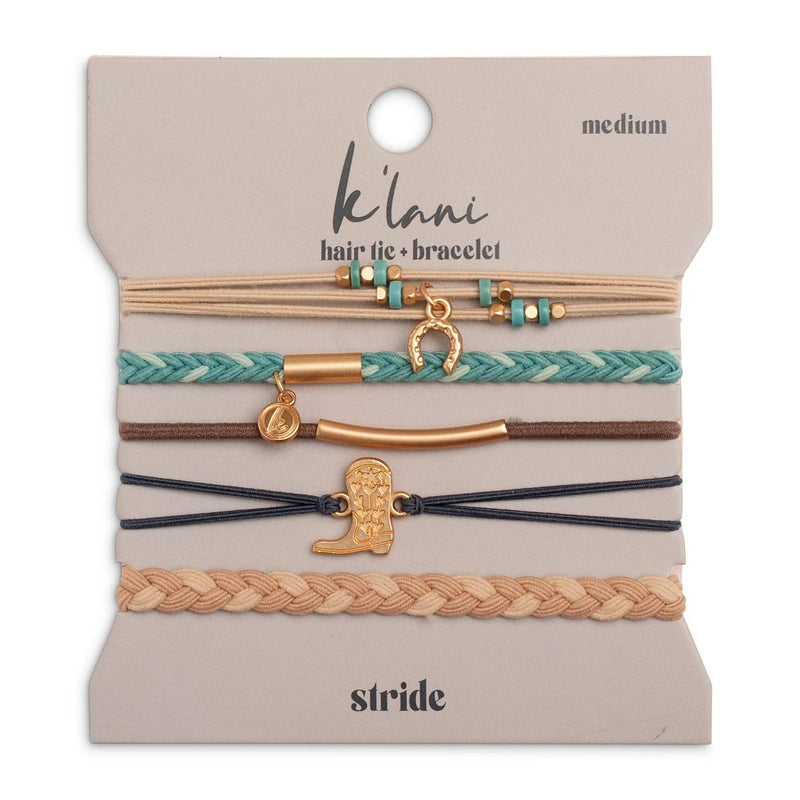 K'Lani hair tie bracelets - Stride - Shop Emma's 