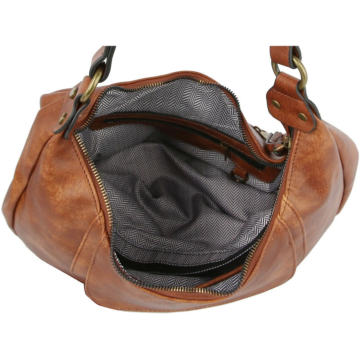 Ladies Satchel Purse Shoulder Bag pic 3 - Emma's Boutique