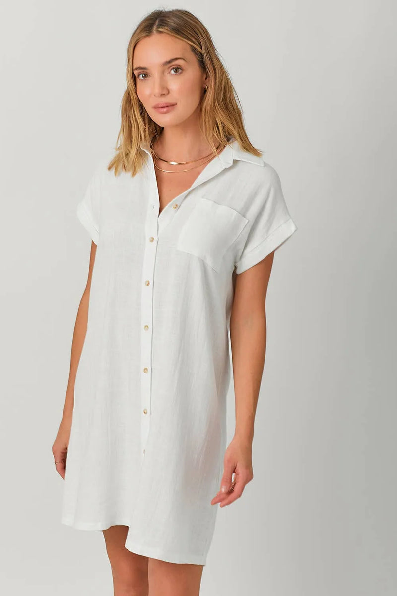 Linen Blend Dress - Shop Emma's 