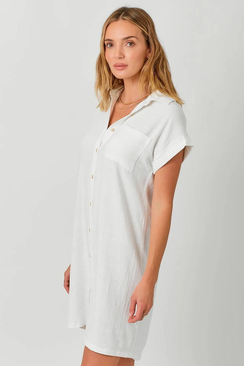 Linen Blend Dress - Shop Emma's 