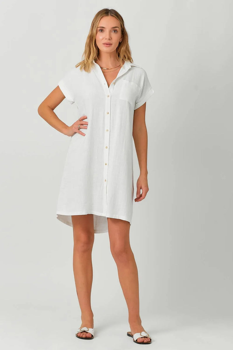 Linen Blend Dress - Shop Emma's 