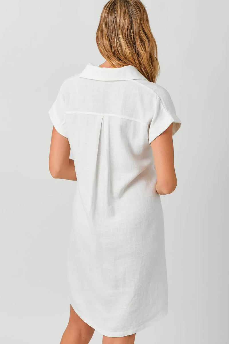 Linen Blend Dress - Shop Emma's 