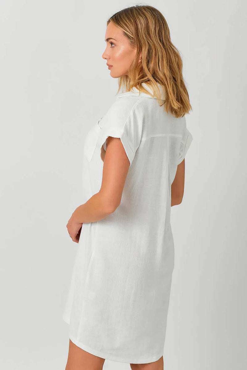 Linen Blend Dress - Shop Emma's 