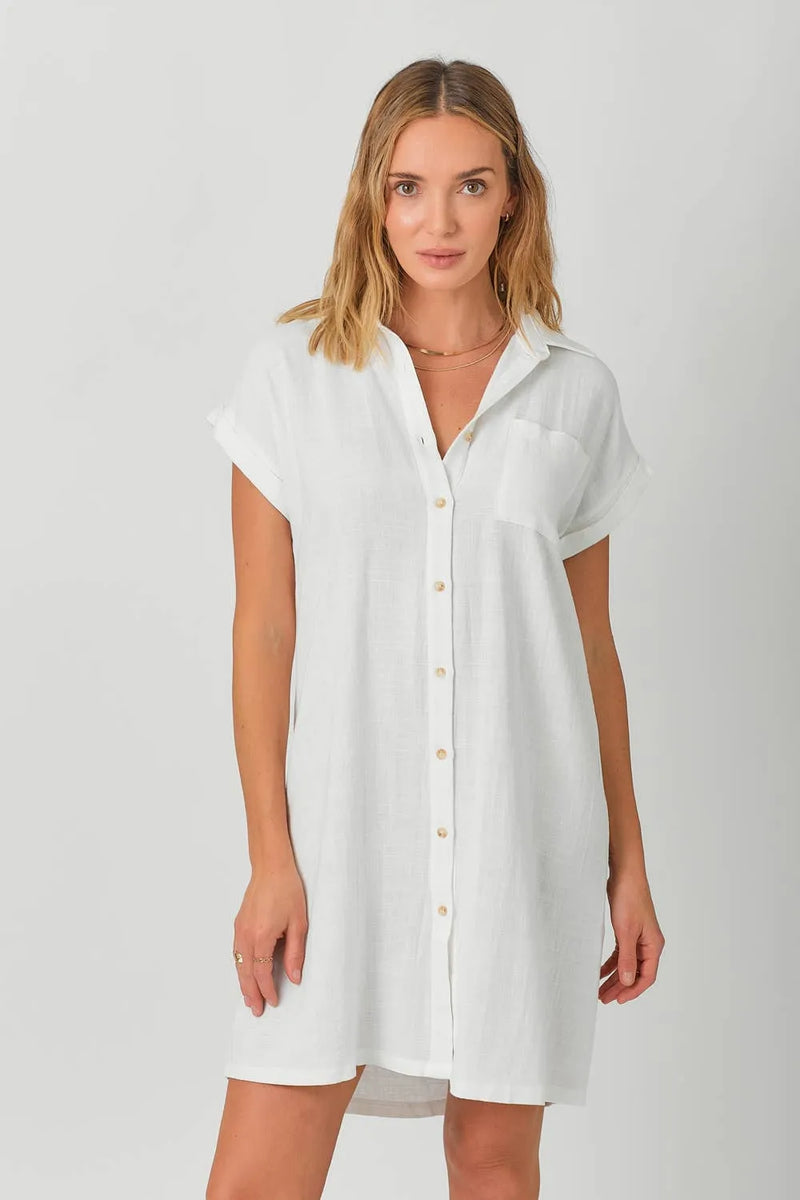 Linen Blend Dress - Shop Emma's 