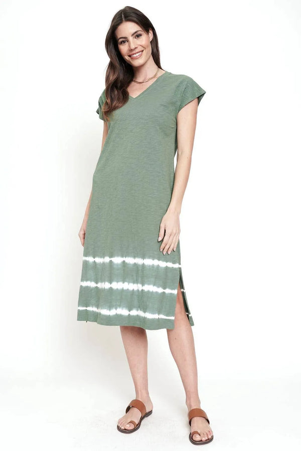 Mystree Bleached Slub Dress - Shop Emma's 