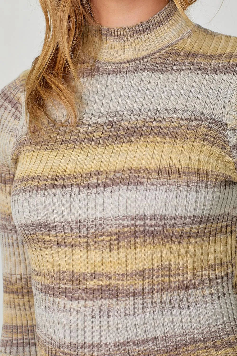 Mystree Color Blocked Stripe Pullover Sweater - Shop Emma's 