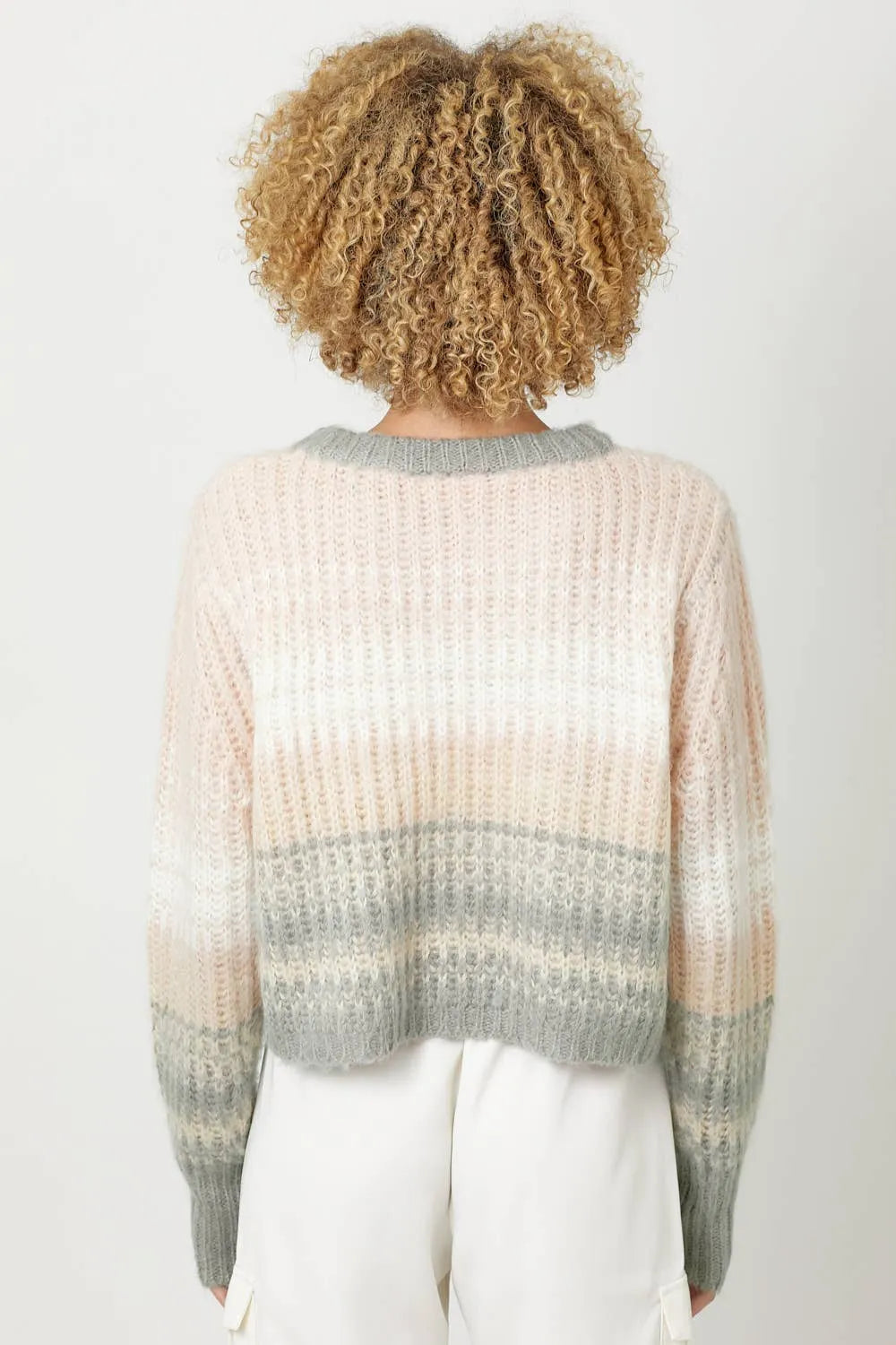 Mystree Color Gradation Sweater - Shop Emma's 